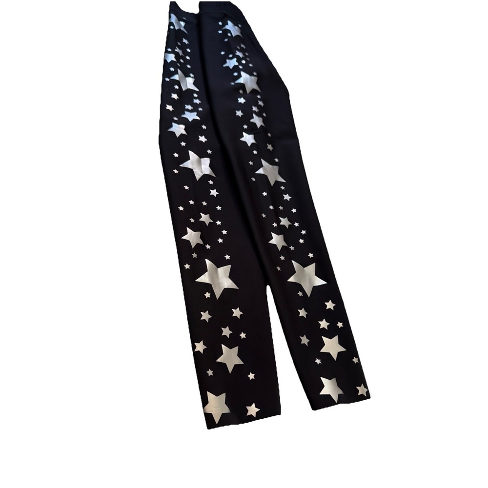 Ultracor Women's Black Walk of Fame Ultra High Star Celestial Leggings Sz Xs Gym